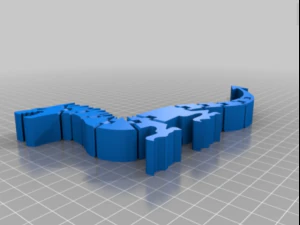 flexi-dragon 3d printing 3D Print Model
