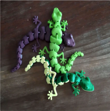 articulated lizard v2 3d printing 3D Print Model .c4d .max .obj .3ds .fbx .stl .blend 