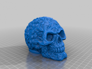 Soul skull 3d printing 3Dプリントモデル