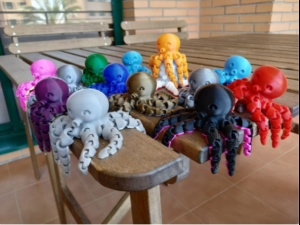 cute mini octopus 3d printing 3D-printmodel