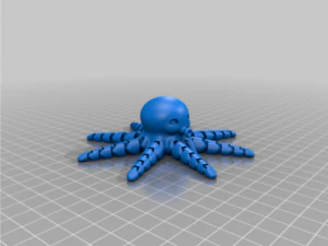 cute mini octopus 3d printing 3D Print Model