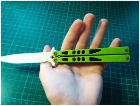 MP effektivitet meget balisong - butterfly knife by davvve remix handle rigidity 3D Print Model  in Toys 3DExport