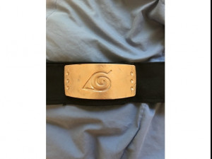 naruto konoha leaf headband - cosplay Modelo de impresión 3D