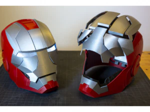 iron man mk5 helmet 3D Print Model