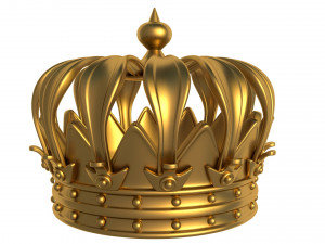 gold crown 3D Model