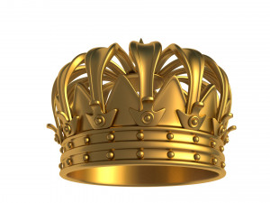 gold crown 3D Model