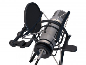 microphone collection 3D Model
