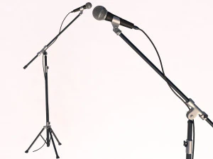 microphone collection 3D Model