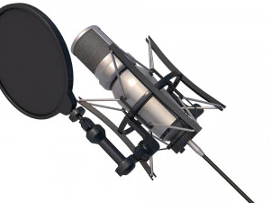 microphone collection 3D Model