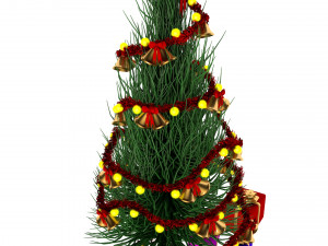 christmas wreath Model 3D