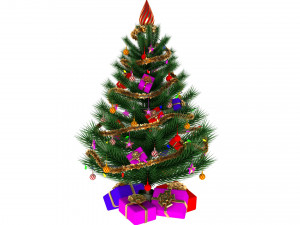 christmas wreath Model 3D
