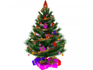 christmas wreath 3D Model