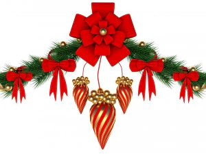 christmas wreath 3D Model