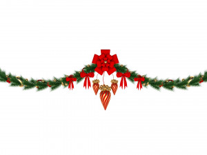 christmas wreath Model 3D