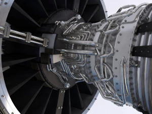 aircraft engine 3D Model