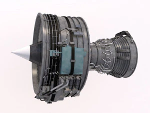 aircraft engine 3D Model