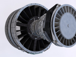 aircraft engine 3D मॉडल