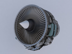 aircraft engine 3D मॉडल