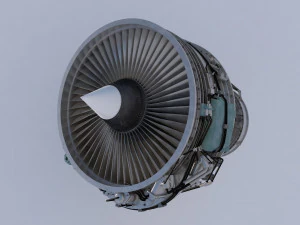 aircraft engine 3D Model