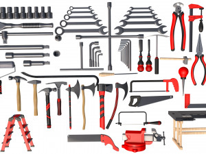 tools new - hand tools-garage tools 3D 모델