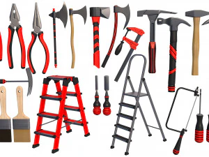 tools new - hand tools-garage tools 3D Model