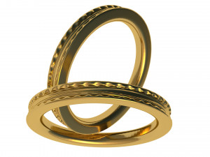 gold ring 3D Model