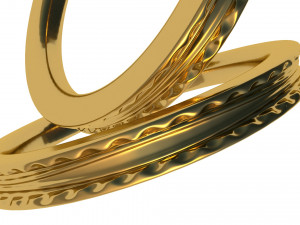 gold ring 3D Model