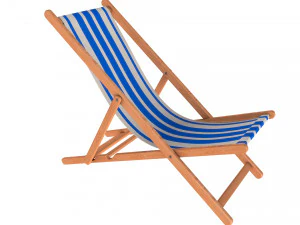 Strandkorb-Set 3D Modell