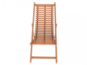 beach chair set Model 3D