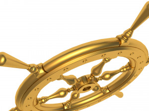 ship wheel 3D Model
