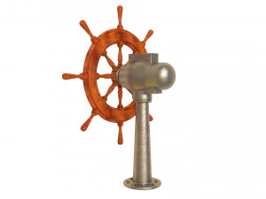 ship wheel 3D Model