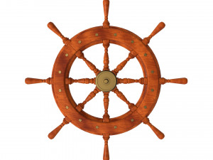 ship wheel 3D Model