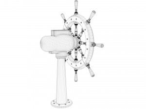 ship wheel 3D Model
