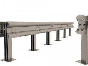 road barriers 3D Model