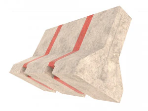 road barriers 3D Model