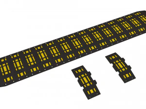road barriers 3D Model