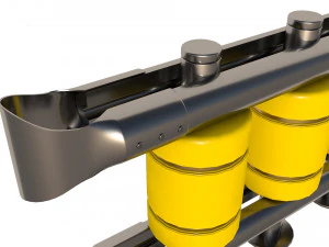 road barriers 3D Model