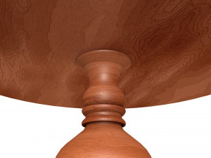 wooden table Modelo 3D