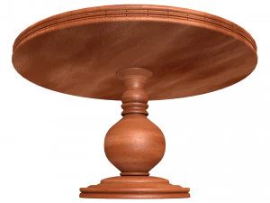 wooden table 3D Model