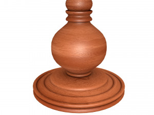 wooden table Modelo 3D