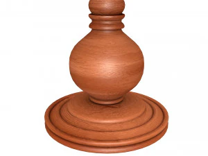wooden table 3D Model