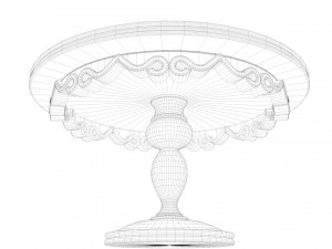 wooden table Modelo 3D