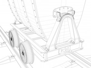mine cart Modèle 3D