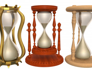 hourglass 3D Model