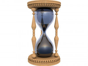 hourglass 3Dモデル