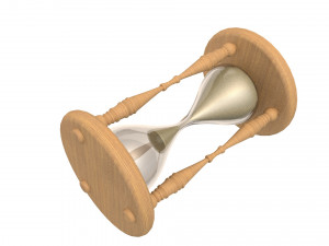 hourglass 3Dモデル