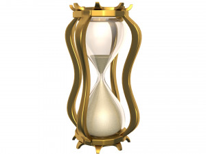 hourglass 3Dモデル