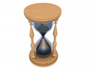 hourglass 3Dモデル