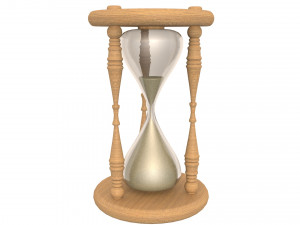 hourglass 3Dモデル