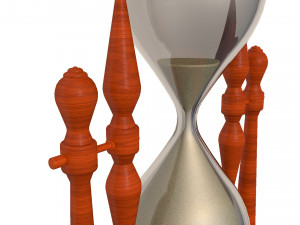 hourglass 3Dモデル